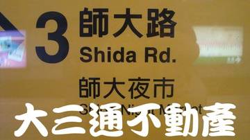 師大黃金店面,人潮超級多!