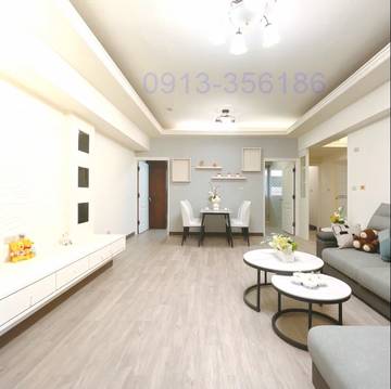 全新裝潢電梯美4房+平面車位